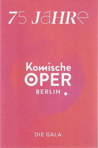 Programmheft jahre komische - 75,