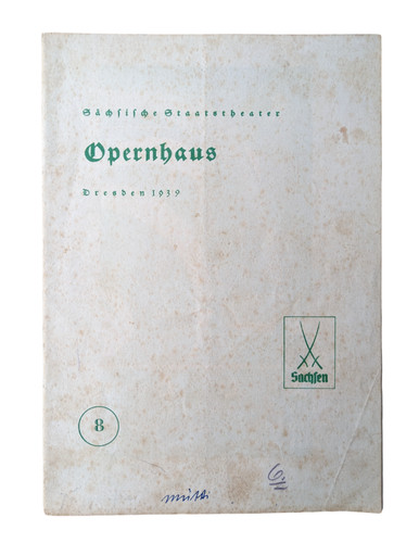 Historisches programmheft - historisches,