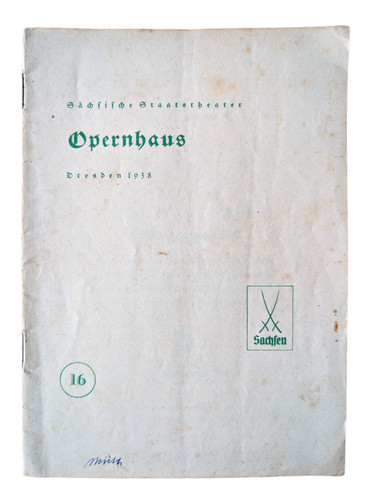 Programmheft staatsoper - programmheft,