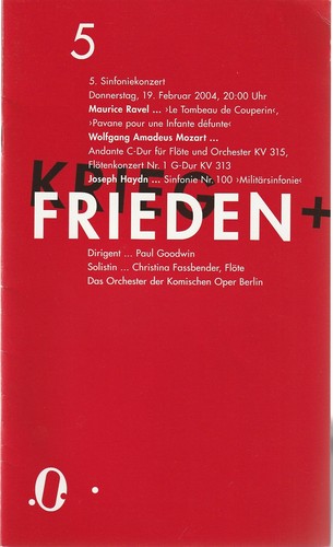 Programmheft - , 5