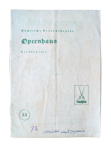 Programmheft staatsoper - programmheft,