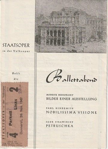 Programmheft ballettabend - programmheft,