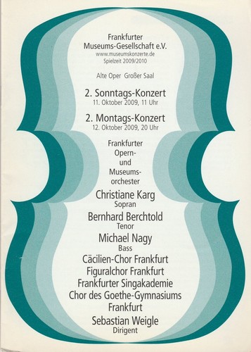 Programmheft - , 2