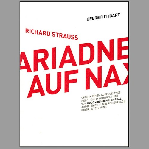Strauss ariadne auf naxos - strauss,