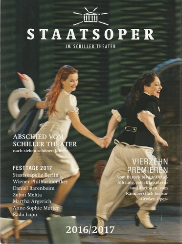 Programmheft staatsoper - staatsoper, im