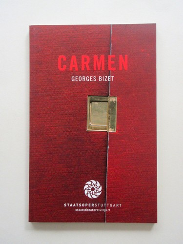 Programmheft carmen george - programmheft, "carmen"