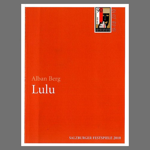 Berg lulu programmheft - berg,