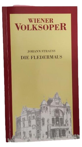 Wiener volksoper programmheft - wiener,