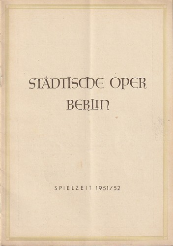 Programmheft georges bizet - programmheft,