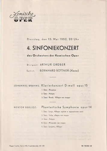 Sinfoniekonzert orchester - 4.,