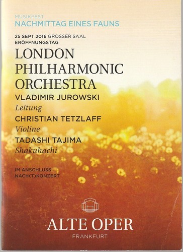 Programmheft london - programmheft,