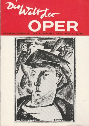 Programmheft die welt der oper - die,