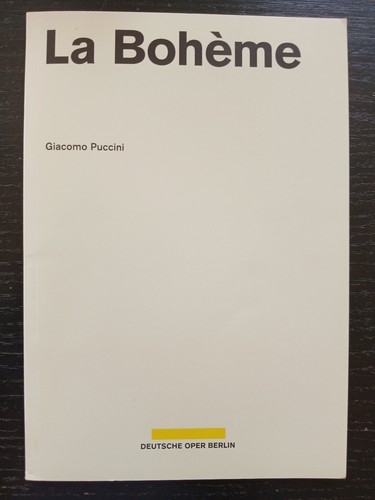 Programmheft giacomo puccini - programmheft,