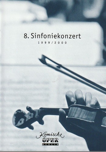 Programmheft - , 8