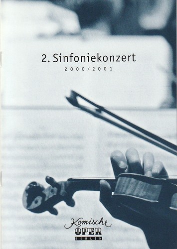 Programmheft - , 2