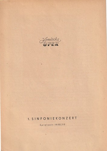 Programmheft - , 1