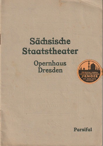 Programmheft richard wagner - programmheft,