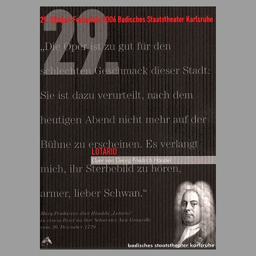 Händel lotario - händel,