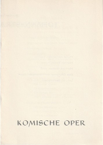 Programmheft johann strauss - -,