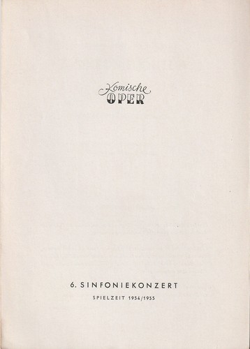 Programmheft - , 6
