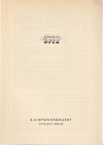 Programmheft - , 6