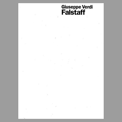 Verdi falstaff - verdi,