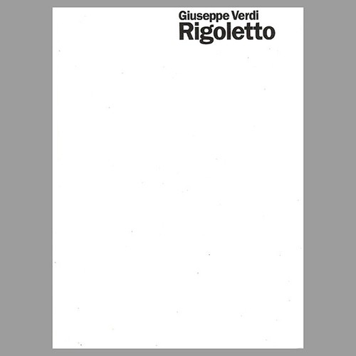 Verdi rigoletto - rigoletto, ·