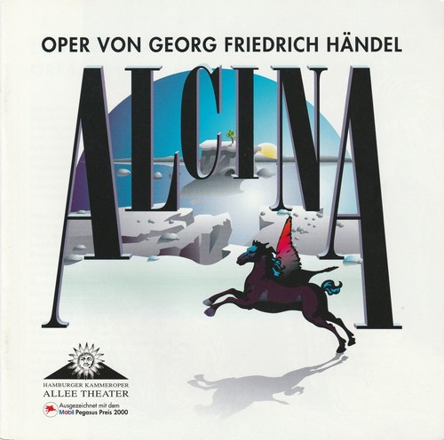 Programmheft alcina oper von - programmheft, alcina.