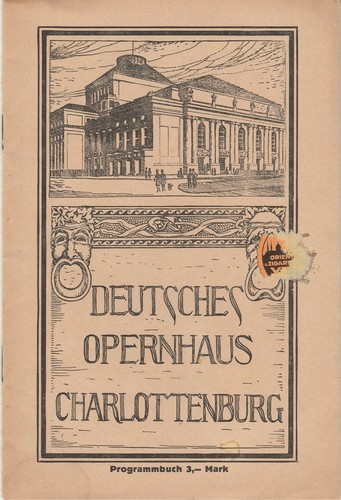 Programmheft georges bizet - georges,